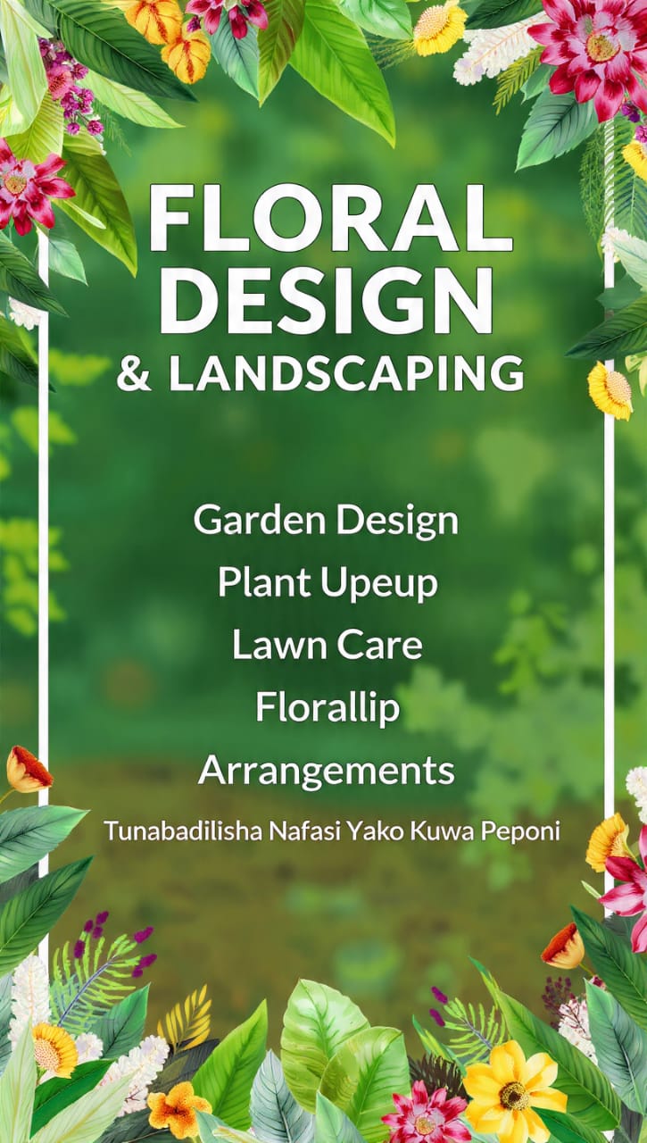 Floral Design Poster
